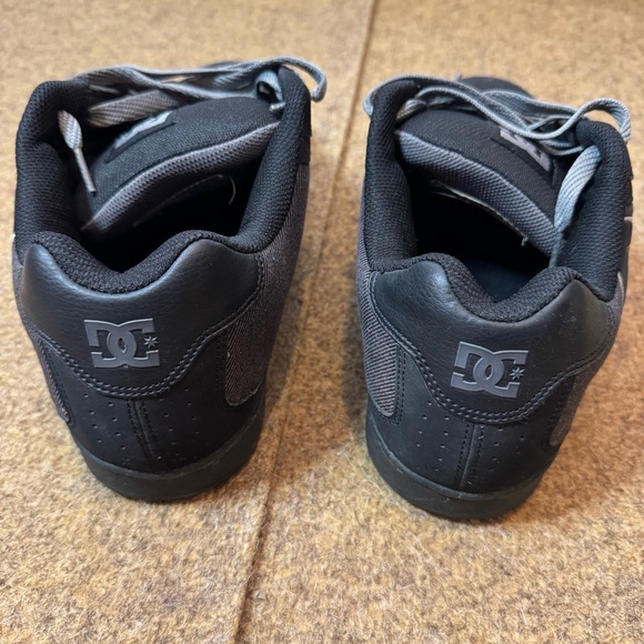 DC Men’s Court Graffik Skate Shoes Gray Black Size 13 - Picture 5 of 8